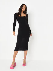 Акція на Плаття-футболка міді жіноче Missguided GD-00063321 32 Чорне від Rozetka