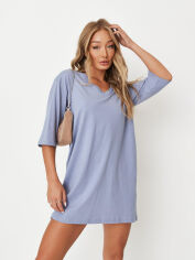Акція на Плаття-футболка коротке літнє жіноче Missguided GD-00063957 38 Блакитне від Rozetka