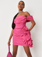 Акція на Плаття вечірнє коротке літнє жіноче Missguided GD-00064247 34 Рожеве від Rozetka