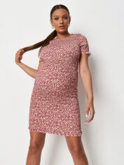 Акція на Плаття-футболка для вагітних коротке літнє жіноче Missguided GD-00064054 40 Рожеве від Rozetka