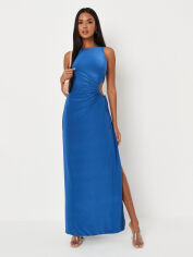Акція на Плаття вечірнє довге літнє жіноче Missguided GD-00064108 42 Синє від Rozetka