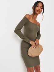 Акція на Плаття-футболка коротке жіноче Missguided GD-00064117 36 Хакі від Rozetka