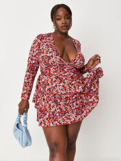 Акція на Сукня коротка жіноча Missguided GD-00064182 44 Комбінована від Rozetka