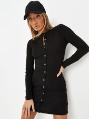 Акция на Плаття-футболка міні літнє жіноче Missguided GD-00062732 40 Чорне от Rozetka
