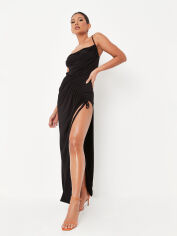 Акція на Сукня вечірня довга літня жіноча Missguided GD-00064294 38 Чорна від Rozetka