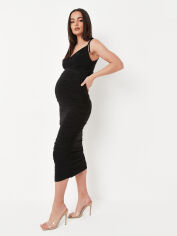 Акція на Сукня для вагітних вечірня міді літня жіноча Missguided GD-00064319 46 Чорна від Rozetka