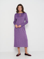 Акція на Сукня міді осіння жіноча H&M 1002004arl L Бузкова від Rozetka