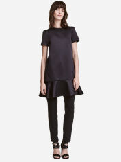 Акція на Сукня коротка жіноча H&M 0440029_чорна.2 38 Чорна від Rozetka