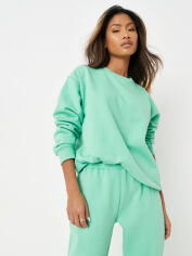Акція на Світшот на флісі жіночий Missguided GD-00063145 34 Зелений від Rozetka