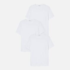Акція на Набір футболок чоловічий C&A GD-00061224 2XL 3 шт Білий від Rozetka