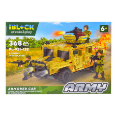Акция на Конструктор IBLOCK Army 368 деталей (PL-921-432) от Будинок іграшок