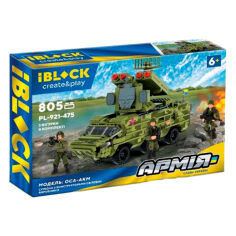 Акция на Конструктор IBLOCK Армія ОСА-AKM (PL-921-475) от Будинок іграшок