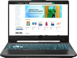 Акція на Ноутбук ASUS TUF Gaming A15 FA506NF-HN019 (90NR0JE7-M004D0) Graphite Black від Rozetka