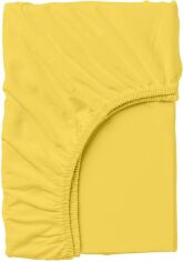 Акція на Простирадло на резинці Cosas Summer Жовтий 160x200 + 30 см від Rozetka