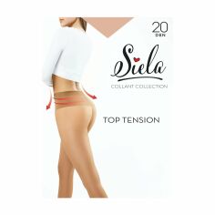 Акція на Колготки жіночі Siela Collant Collection Top Tension 20 Den, Daino, розмір 2 від Eva