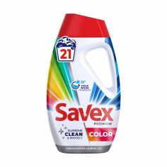 Акція на Гель для прання Savex Premium Color для кольорових тканин, 21 цикл прання, 945 мл від Eva