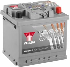 Акція на Автомобільний акумулятор Yuasa 6СТ-52 АзЕ Silver High Perfomance (YBX5012) від Y.UA