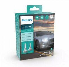 Акция на Світлодіодна автолампа Philips H1 Ultinon Pro5100 +160% 12/24V (11258U51X2) от Y.UA