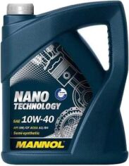 Акция на Моторна олія напівсинтетична Mannol Nano Technology 10W-40 5л (MN7503-5) от Y.UA