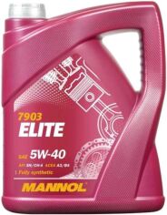 Акция на Моторна олія Mannol Elite 5W-40 5л (MN7903-5) от Y.UA