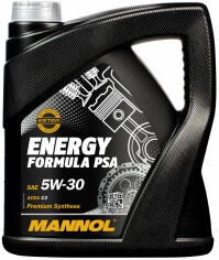 Акція на Моторна олія Mannol Energy Formula Psa для Peugeot / Citroen 5W-30, 4л (MN7703-4) від Y.UA