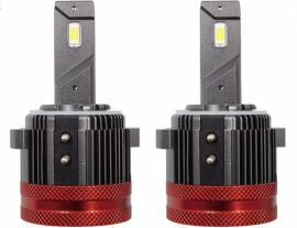 Акція на Комплект світлодіодних ламп Infolight S3 H7 Vw 60W від Y.UA
