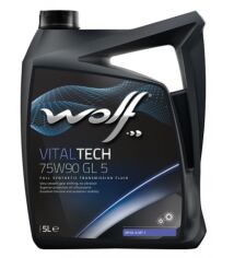 Акція на Трансмісійне масло Wolf Vitaltech 75W90 Gl 5 5L від Y.UA