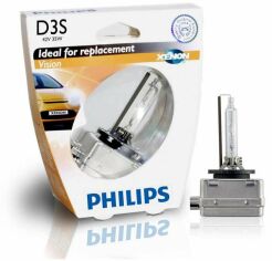 Акція на Ксенонова лампа Philips D3S Vision (ориг) 42403VIS1 від Y.UA