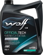 Акція на Моторне масло Wolf Officialtech 5W30 C2 Extra 5Lx4 від Y.UA