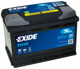 Акция на Exide Excell 6СТ-74 (EB741) от Y.UA