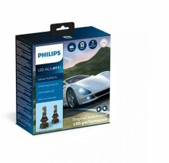 Акция на Светодиодная автолампа Philips H11 Ultinon Pro9100 12/24V (11362U91X2) от Stylus