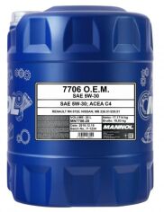 Акция на Моторное масло Mannol O.E.M. 5W-30 Acea C4 20л (MN770620) от Stylus