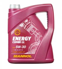 Акция на Моторное масло Mannol Energy Combi Ll 5W-30, 5 л (MN7907-5) от Stylus