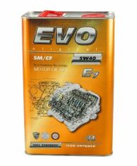 Акция на Моторное масло Evo lubricants Evo E7 5W-40 10л от Stylus