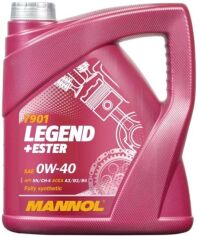 Акція на Моторное масло Mannol Legend + Ester 0W-40 3+1л (MN7901-4) від Stylus