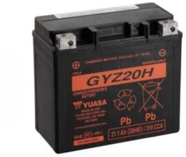 Акция на Автомобильный аккумулятор Yuasa 12V 21.1Ah High Performance Mf Vrla Battery (GYZ20H) от Stylus