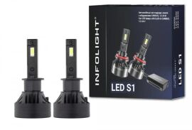 Акція на Комплект светодиодных ламп Infolight S1 H7 50W від Stylus