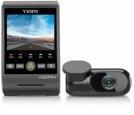 Акция на Viofo A229 Pro 4K + 2К с Gps и камерой заднего вида от Stylus