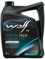 Акция на Моторное масло Wolf Officialtech 0W30 MS-FFE 5л от Stylus