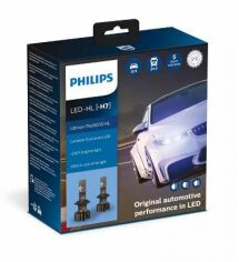 Акция на Лампы светодиодные Philips Led H7 Ultinon Pro9000 + 250% 12/24V 18W (11972U90CWX2) от Stylus