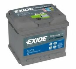 Акція на Exide Premium 6СТ-47 Н Евро (EA472) від Stylus