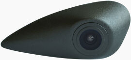 Акция на Камера переднего вида Prime-X A8129 Hyundai (универсальная для большой эмблемы) от Stylus