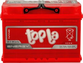 Акція на Topla 75 Ah/12V Energy Euro (0) 750A(EN) від Stylus