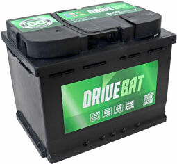 Акция на Автомобильный аккумулятор Drivebat 6СТ-60 Е необслуживаемый от Stylus