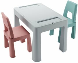 Акція на Комплект Tega Baby Multifun столик зі стільцями (TI-011-174) від Y.UA