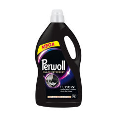 Акція на Засіб для делікатного прання Perwoll Renew Black Detergent для темних та чорних речей, 75 циклів прання, 3.75 л від Eva