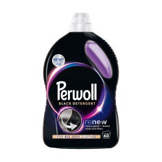 Акция на Засіб для делікатного прання Perwoll Renew Black Detergent для темних та чорних речей, 60 циклів прання, 3 л от Eva