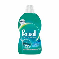Акція на Засіб для делікатного прання Perwoll Renew Sport Detergent Догляд та освіжальний ефект, 20 циклів прання, 1 л від Eva