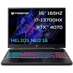 Акция на Ноутбук ігровий Acer Predator Helios Neo 16 PHN16-71 (NH.QLVEU.00E) Shale Black от Comfy UA