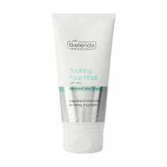 Акція на Заспокійлива маска для обличчя Bielenda Professional Exfoliation Face Program Soothing Mask With Zinc проти акне, 150 г від Eva